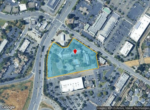  5400 Mowry Ave, Fremont, CA Parcel Map