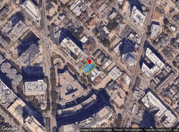  2516 Maple Ave, Dallas, TX Parcel Map