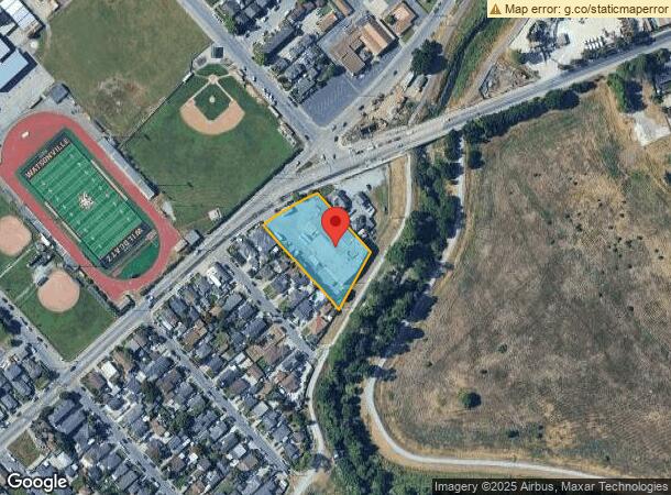  412 E Riverside Dr, Watsonville, CA Parcel Map