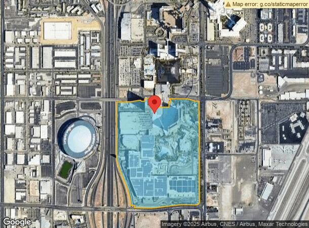  3950 Las Vegas Blvd S, Las Vegas, NV Parcel Map