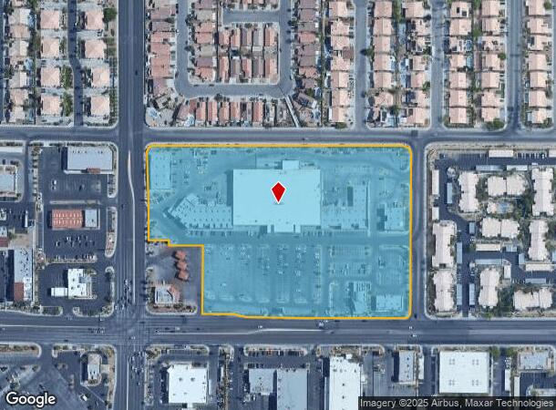  9350 W Flamingo Rd, Las Vegas, NV Parcel Map