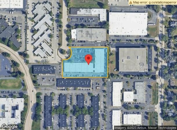  641 Academy Dr, Northbrook, IL Parcel Map