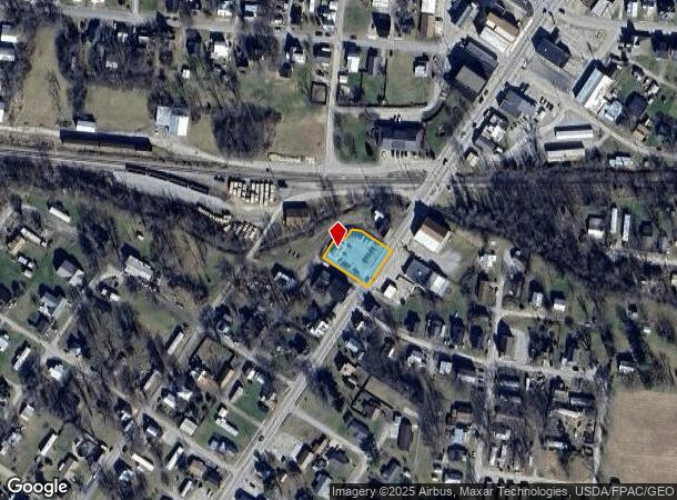  21 S Main St, Peebles, OH Parcel Map