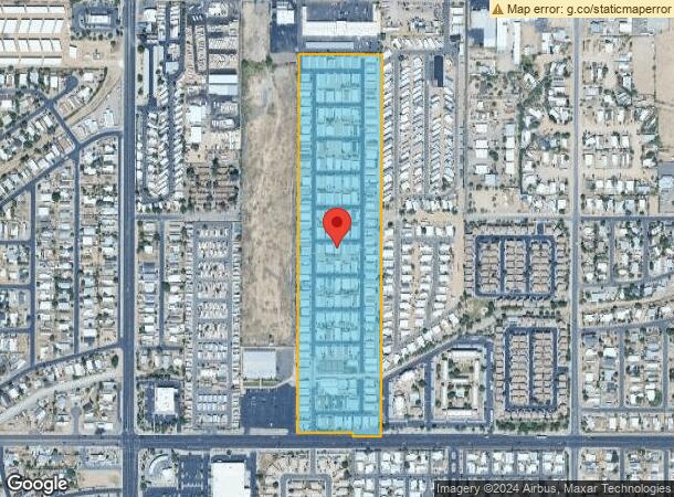  9302 E Broadway Rd, Mesa, AZ Parcel Map