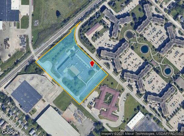  1490 E 191St St, Euclid, OH Parcel Map