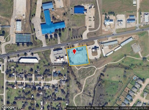 960 E Mccart St, Krum, TX Parcel Map