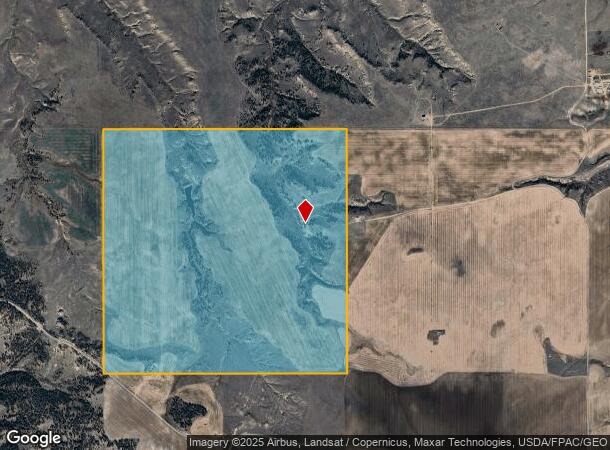 1955 Sitting Bull Trl, Custer, MT Parcel Map