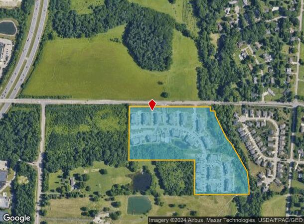  4135 Brookdale Ln, Dayton, OH Parcel Map