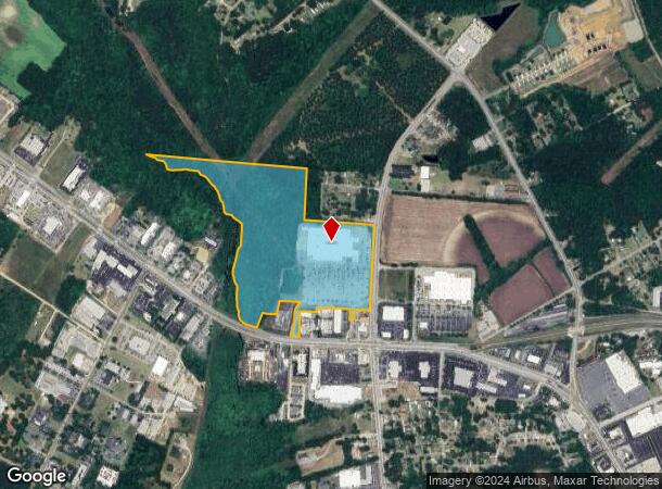  1283 Broad St, Sumter, SC Parcel Map