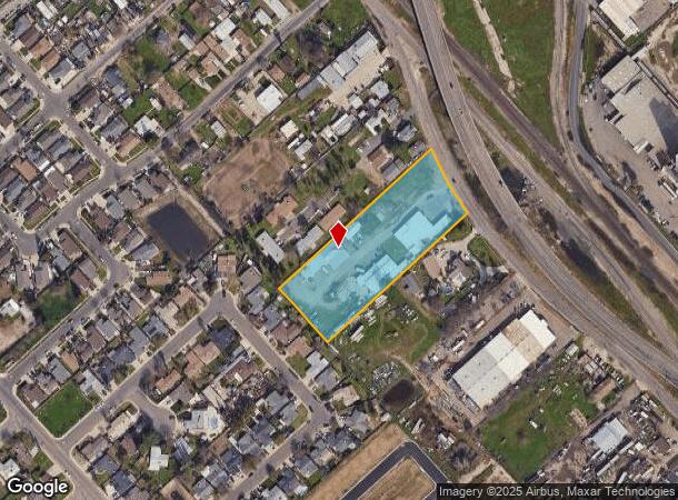  1030 S 1St St, Turlock, CA Parcel Map