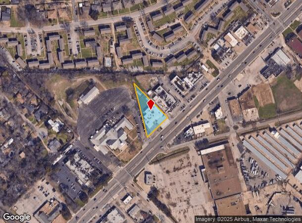  10801 Garland Rd, Dallas, TX Parcel Map