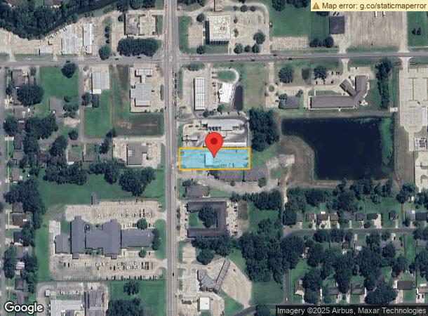  1112 S Burnside Ave, Gonzales, LA Parcel Map