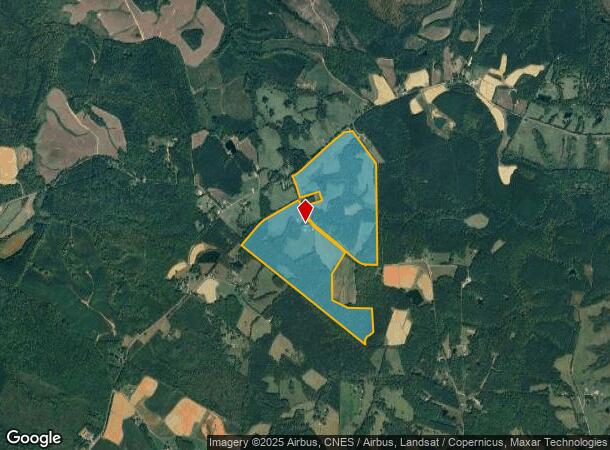 1923 Meadows Rd, Chase City, VA Parcel Map