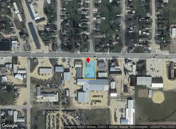  707 E Platt St, Maquoketa, IA Parcel Map
