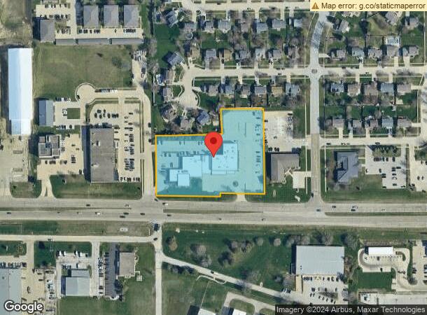  2502 E Empire St, Bloomington, IL Parcel Map