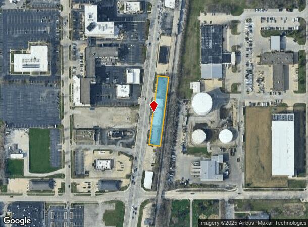 1704 S Neil St, Champaign, IL Parcel Map