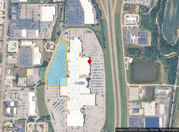  1001 Barnes Crossing Rd, Tupelo, MS Parcel Map