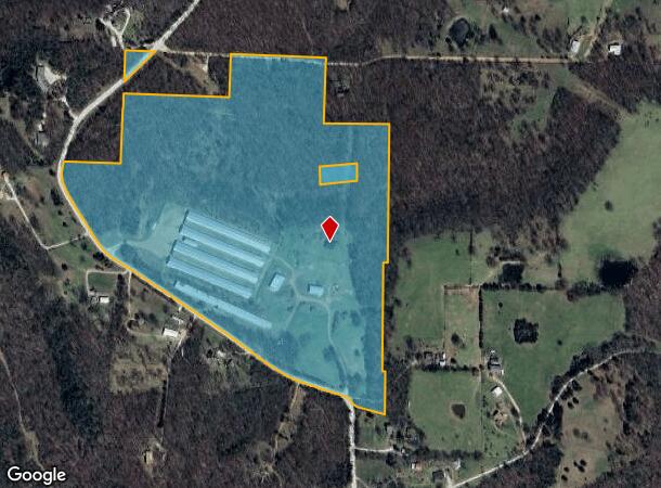 10478 Thunder Rd, Fayetteville, AR Parcel Map