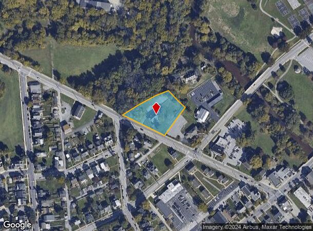  121 Manor Ave, Downingtown, PA Parcel Map