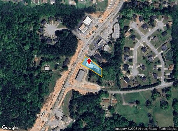  1810 Lee Rd, Lithia Springs, GA Parcel Map