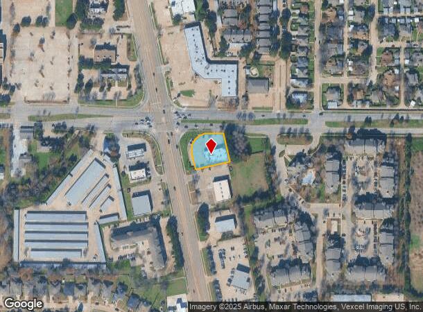 6003 S Cooper St, Arlington, TX Parcel Map
