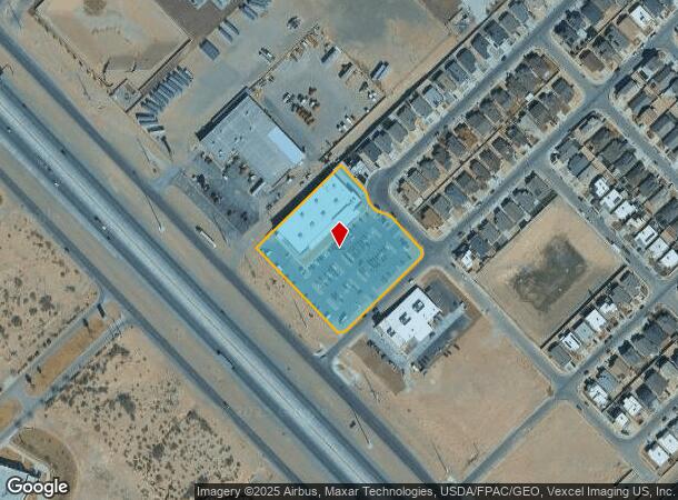 13681 Gateway West Blvd W, El Paso, TX Parcel Map