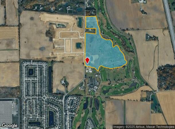 2625 Hurricane Rd, Franklin, IN Parcel Map