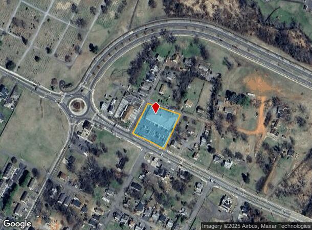  600 Sperryville Pike, Culpeper, VA Parcel Map