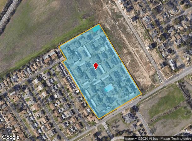  9821 Chapel Rd, Waco, TX Parcel Map