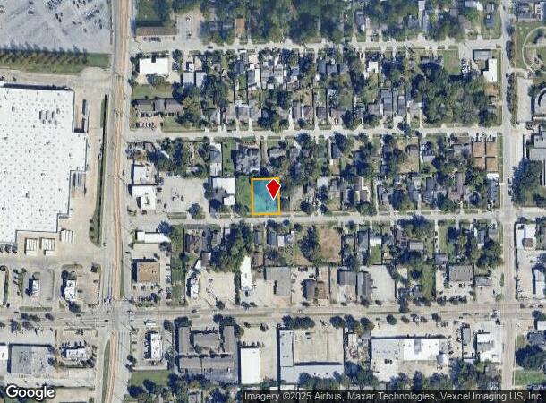 125 Van Molan St, Houston, TX Parcel Map