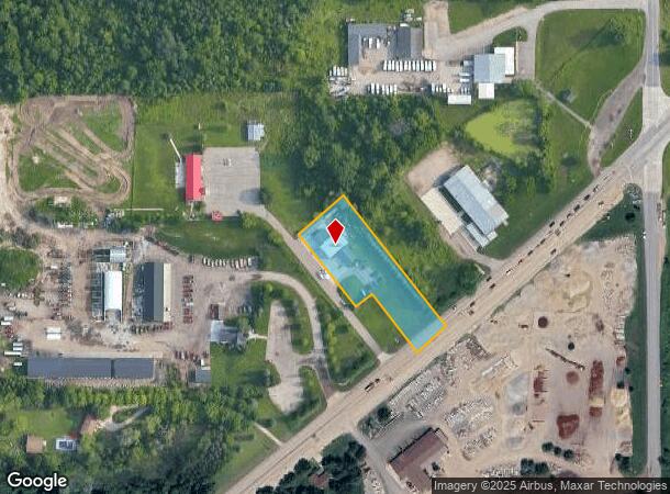 5875 N Michigan Rd, Dimondale, MI Parcel Map