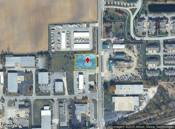  718 N Carr Rd, Plainfield, IN Parcel Map