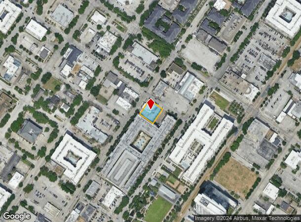  2707 Milam St, Houston, TX Parcel Map