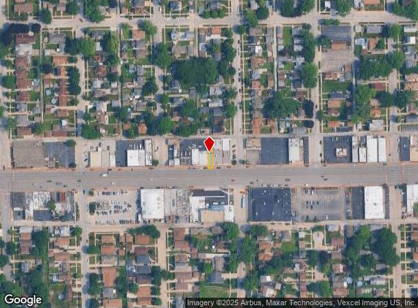  3510 W 95Th St, Evergreen Park, IL Parcel Map