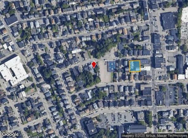  16 Ledge St, Central Falls, RI Parcel Map