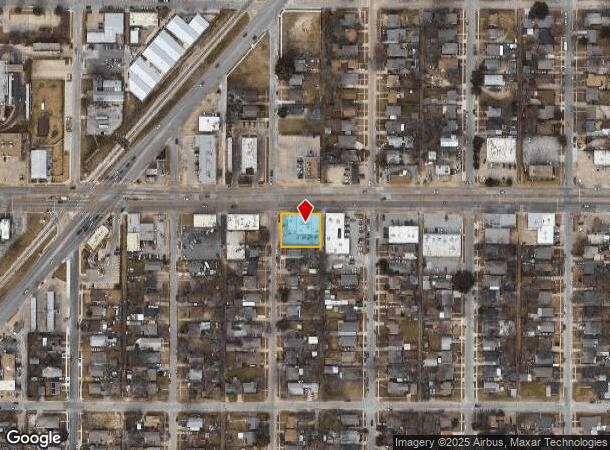  1715 W Berry St, Fort Worth, TX Parcel Map