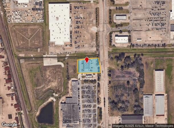  2002 N Main St, Pearland, TX Parcel Map