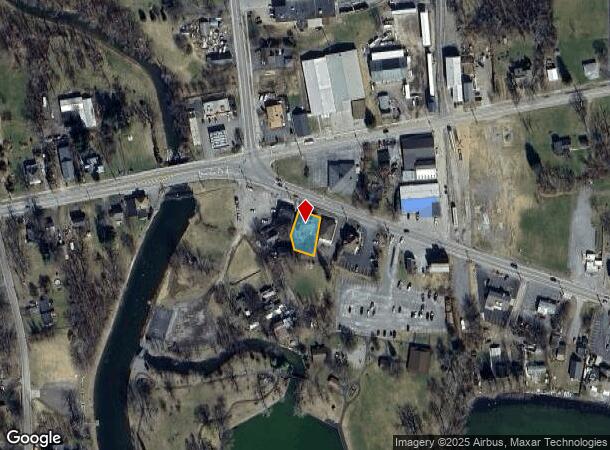 5812 Big Tree Rd, Lakeville, NY Parcel Map