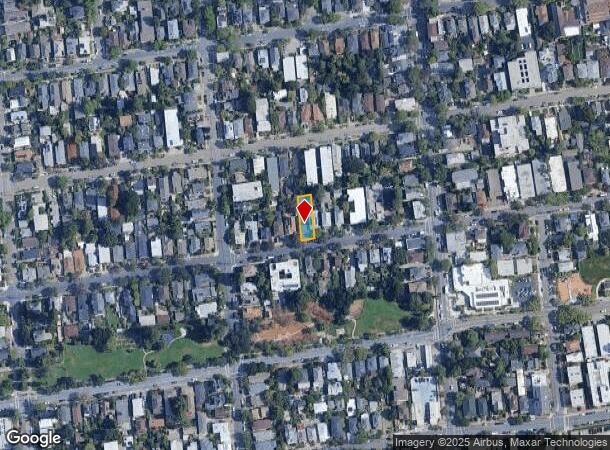  1817 Delaware St, Berkeley, CA Parcel Map