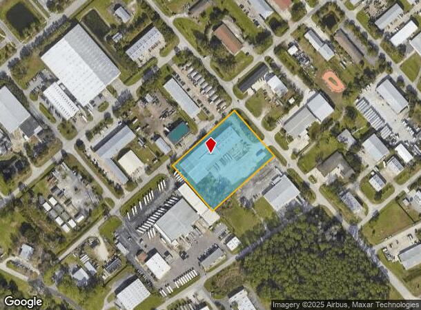  1560 Lexington Ave, Deland, FL Parcel Map