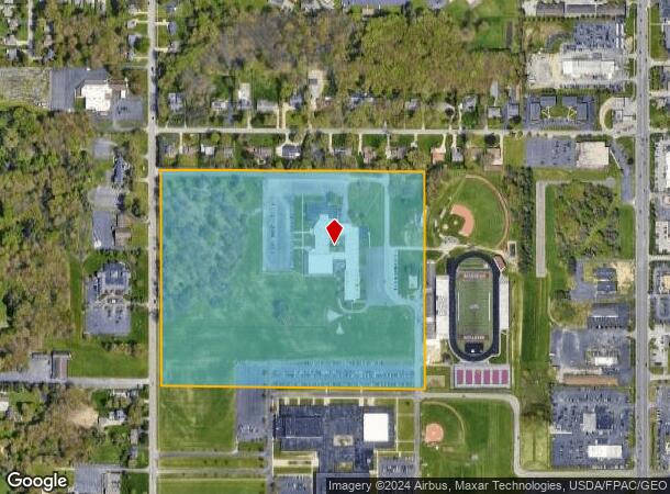  7635 Glenwood Ave, Youngstown, OH Parcel Map