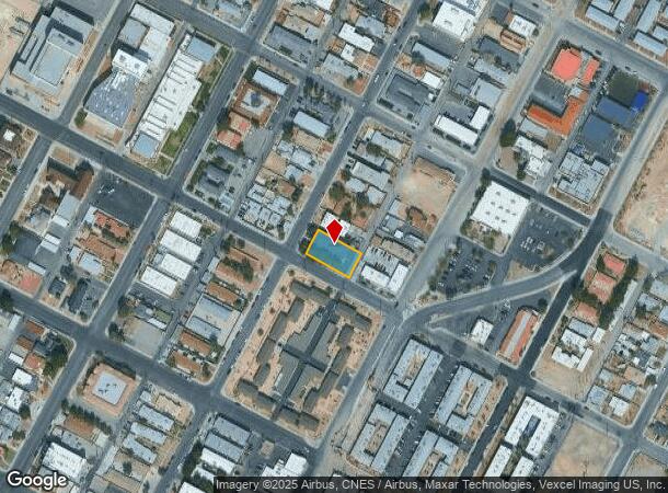  1101 E Clark Ave, Las Vegas, NV Parcel Map