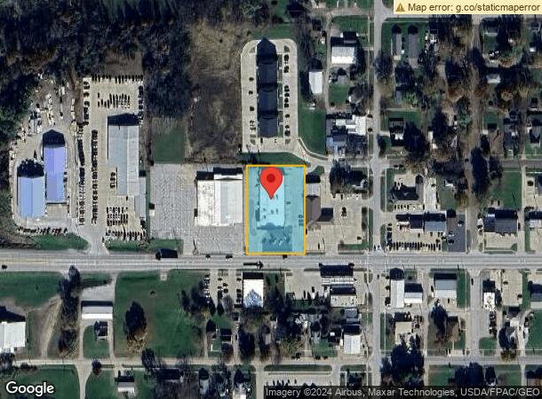  1405 A Ave W, Oskaloosa, IA Parcel Map