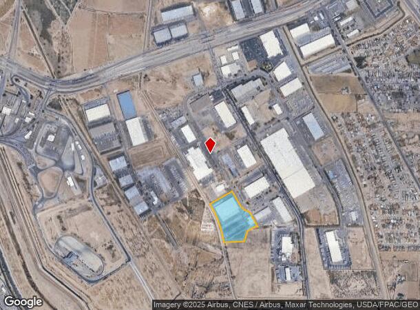  9535 Plaza Cir, El Paso, TX Parcel Map