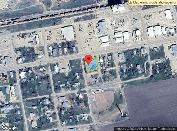  409 E Broadway St, Roscoe, TX Parcel Map