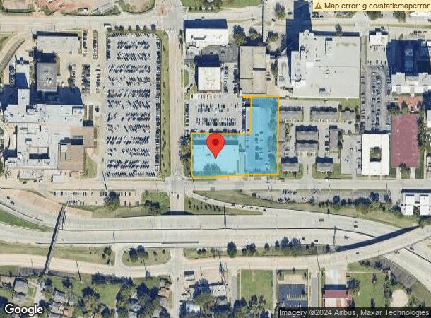  1055 S Houston Ave, Tulsa, OK Parcel Map