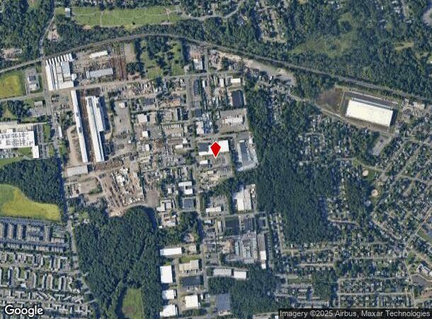  2495 S Clinton Ave, South Plainfield, NJ Parcel Map