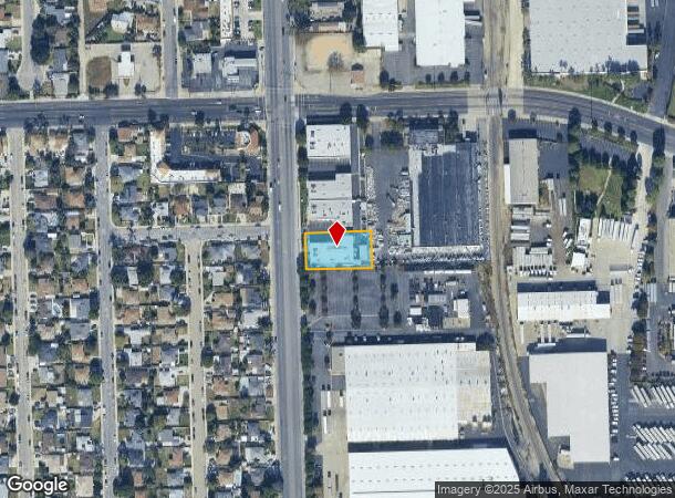  2160 S Reservoir St, Pomona, CA Parcel Map