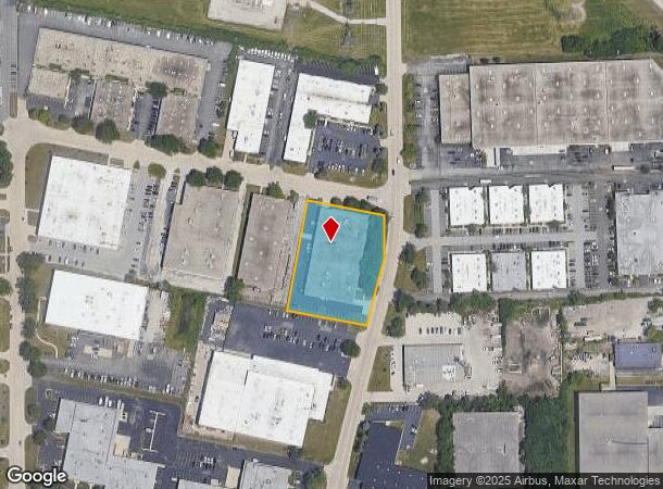 414 W Fullerton Ave, Elmhurst, IL Parcel Map