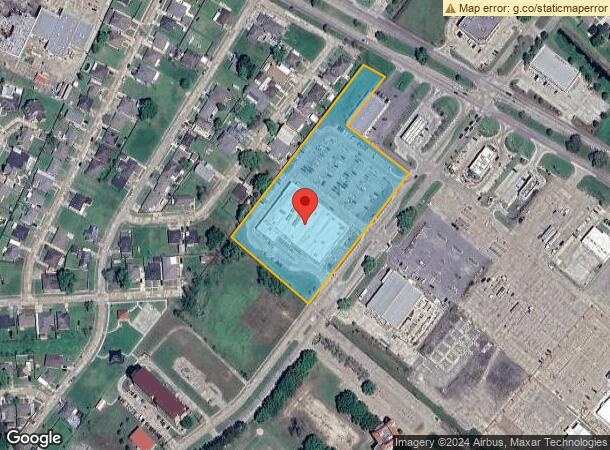  2500 Archbishop Hannan Blvd, Meraux, LA Parcel Map